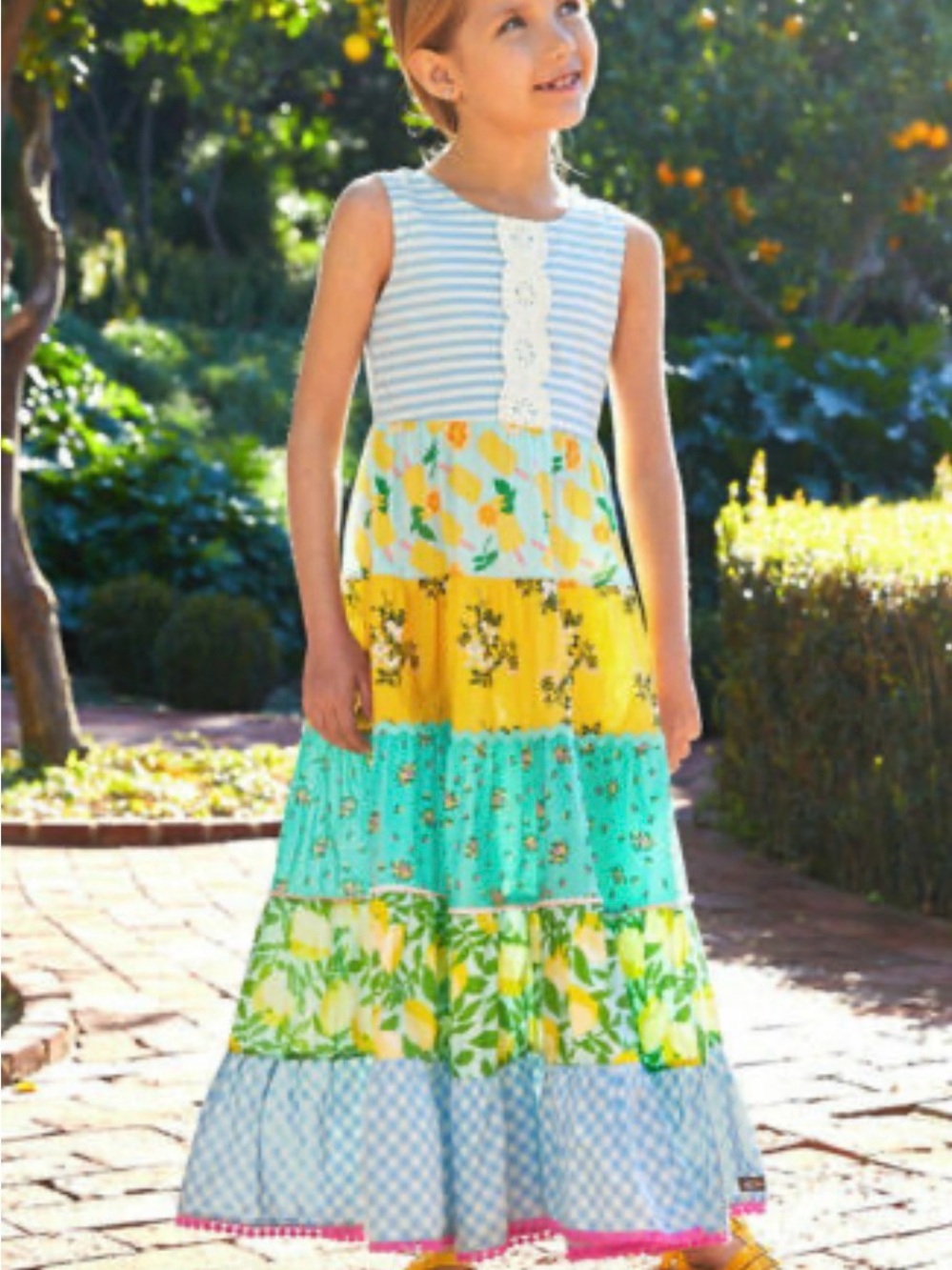Matilda Jane Sweet Trip Maxi Dress size 8